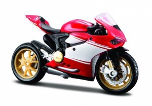 Motor Ducati 1199 Superleggera 1:18 z podstawką