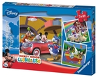 Puzzle Disney Mickey Mouse 3x49 elementów