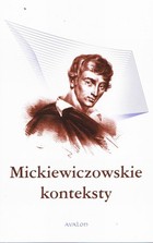 Okładka:Mickiewiczowskie konteksty 