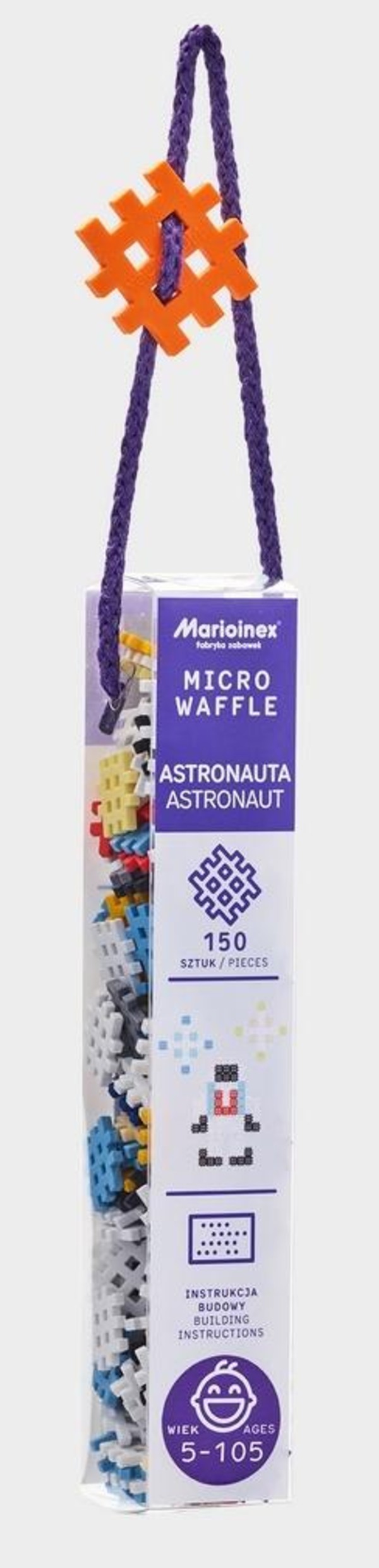 Klocki Micro Waffle Astronauta 150 elementów