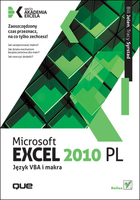Microsoft Excel 2010 PL Język VBA i makra