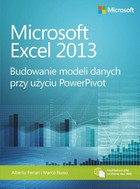 Microsoft Excel 2013 Budowanie modeli danych przy użyciu PowerPivot - pdf
