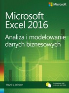 Microsoft Excel 2016 Analiza i modelowanie danych biznesowych - pdf