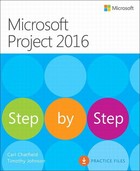 Okładka:Microsoft Project 2016 Krok po kroku 