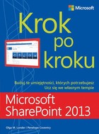 Microsoft SharePoint 2013 Krok po kroku - pdf