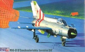 MIG-21 Czechoslovia Invasion Skala 1:72