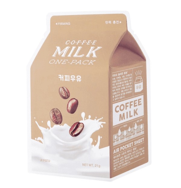 Milk One-pack Coffee Ujędrniająca maseczka w płachcie