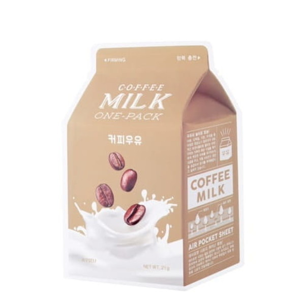 Milk One-pack Coffee ujędrniająca maseczka w płachcie