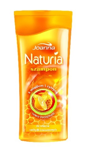 Miód i cytryna - szampon do włosów suchych i zniszczonych