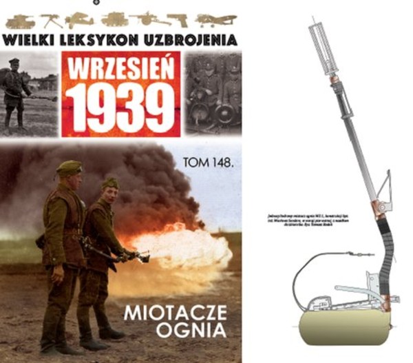 Wielki Leksykon Uzbrojenia Wrzesień 1939 Tom 148 Miotacze ognia