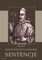 Mistrz Wincenty Kadłubek. Sentencje - pdf