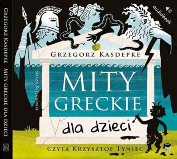 Mity greckie dla dzieci Audiobook CD Audio