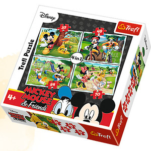 Puzzle Disney Zabawy w parku 35/48/54/70 elementów