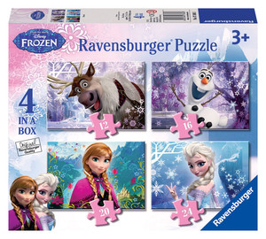 Puzzle Kraina lodu / Frozen 12/16/20/24 elementy