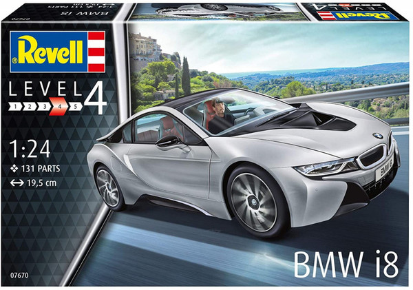Model do sklejania BMW I8