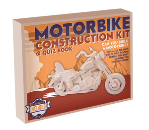 Model drewniany Motorbike