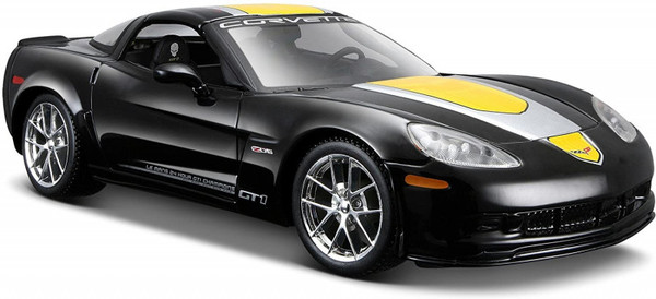 Model kompozytowy Chevrolet Corvette Z06 GT1 czarny 1/24