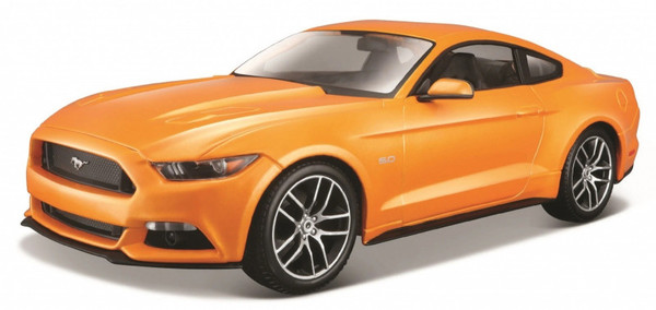 Model kompozytowy Ford Mustang GT 2015 pomarańczowy Skala 1:24