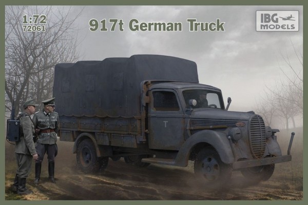 Model Niemiecka ciężarówka 917t