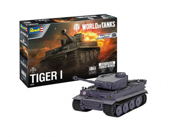 Model plastikowy Czołg Tiger I World of Tanks