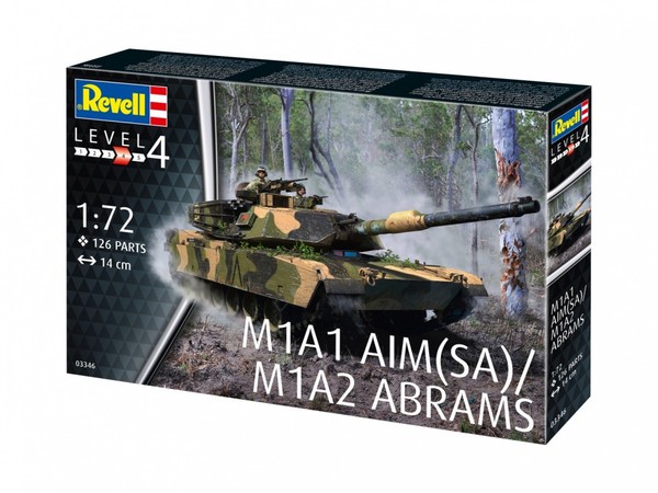 Model plastikowy M1A2 Abrams