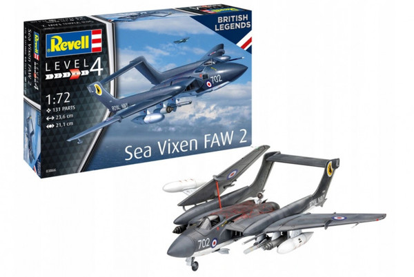 Model plastikowy Sea Vixen FAW 2