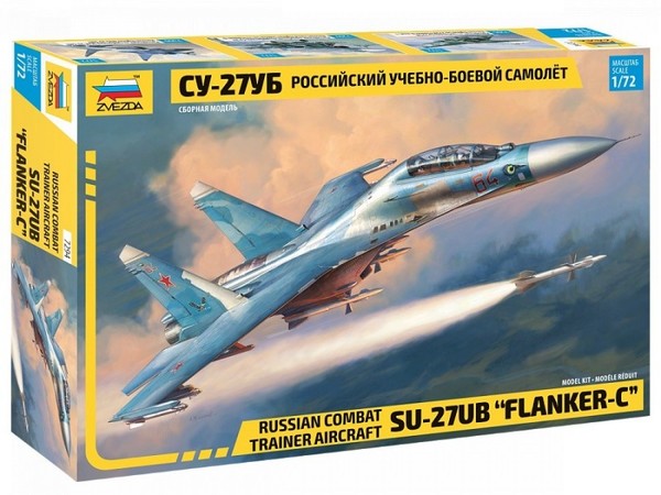 Model plastikowy Sukhoi SU-27 UB