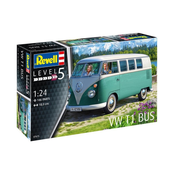 Model plastikowy VW T1 Samba Bus