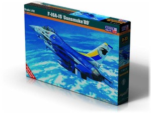 Model samolotu do sklejania F-16A-15 Gunsmoke 89 D-33 1:72