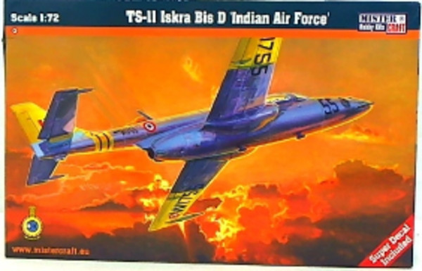 Model samolotu do sklejania TS-11 Iskra Bis D Indian Air Force C-19 1:72