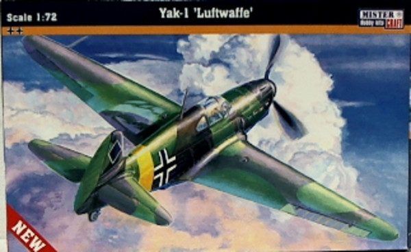 Model samolotu do sklejania Yak-1 Luftwaffe B-18 1:72