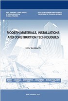Modern materials, installations and construction technologies - pdf