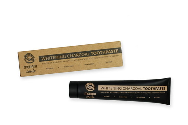 Whitening Charcoal Toothpaste Naturalna pasta wybielająca z węglem aktywnym