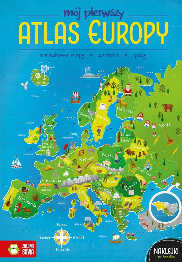 Mój pierwszy atlas Europy Mój pierwszy atlas