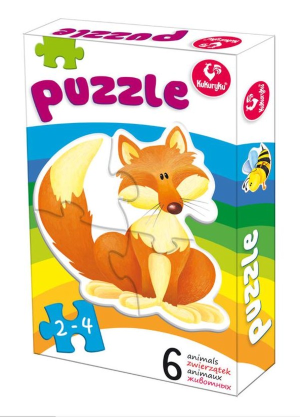 Moje pierwsze puzzle - Zwierzątka 1