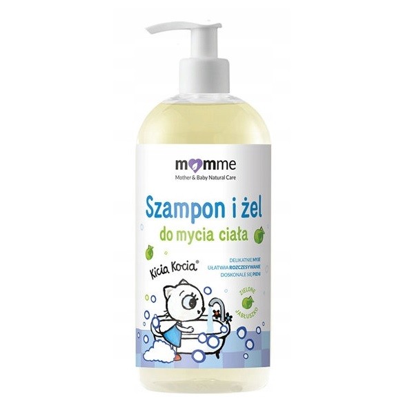 Mother & Baby Natural Care 2in1 Szampon i żel do mycia