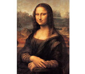 Puzzle Mona Lisa, Leonardo da Vinci 1000 elementów