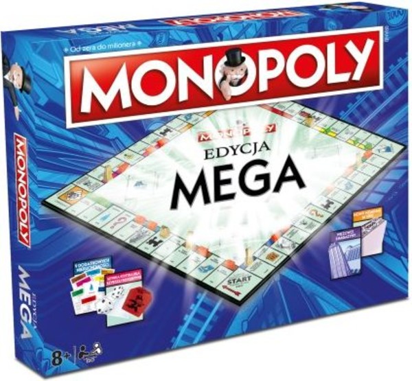 Gra Monopoly: Edycja Mega