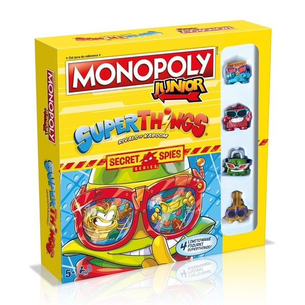 Gra Monopoly Junior Super Things