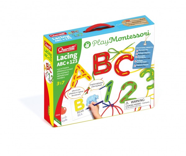 Montessori Play Przeplatanka ABC+123