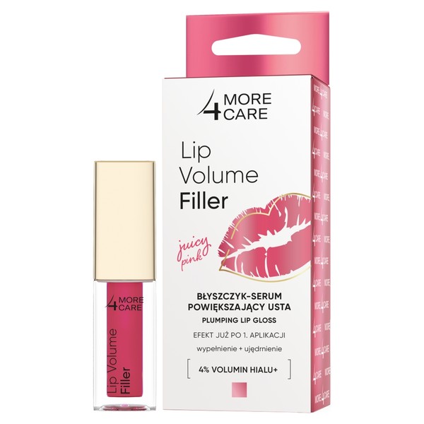 Lip Volume Filler Juicy Pink Błyszczyk-serum powiększający usta