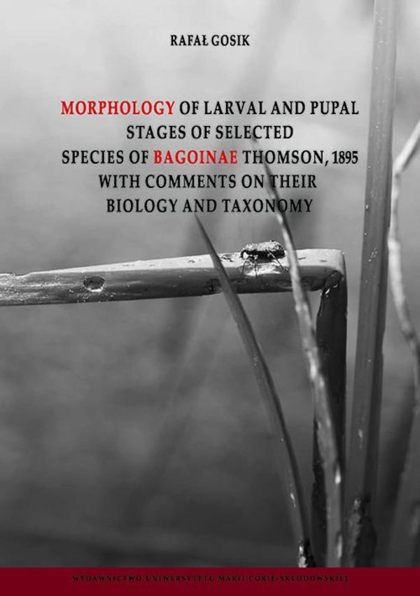 Morphology of Larval and Pulpal Stages of Selected Species of Bagoinae Thomson, 1895 with Comments on Their Biology and Taxonomy - pdf