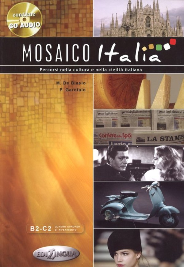 Mosaico Italia. Książka + CD Poziom B2-CD