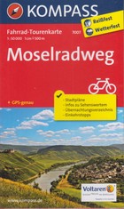 Moselradweg / Droga rowerowa wzdłuż Mozeli Mapa turystyczna Skala: 1:50 000