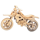 Puzzle Drewniane Motocykl przełajowy