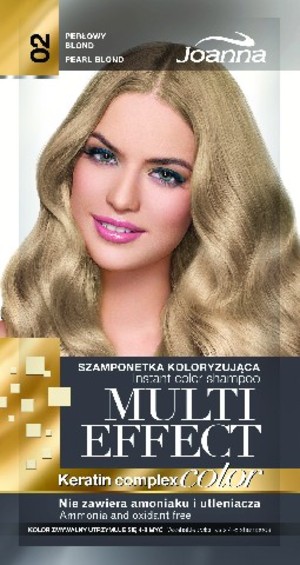 Multi Effect Color Keratin Complex 02 Perłowy Blond Szamponetka koloryzująca