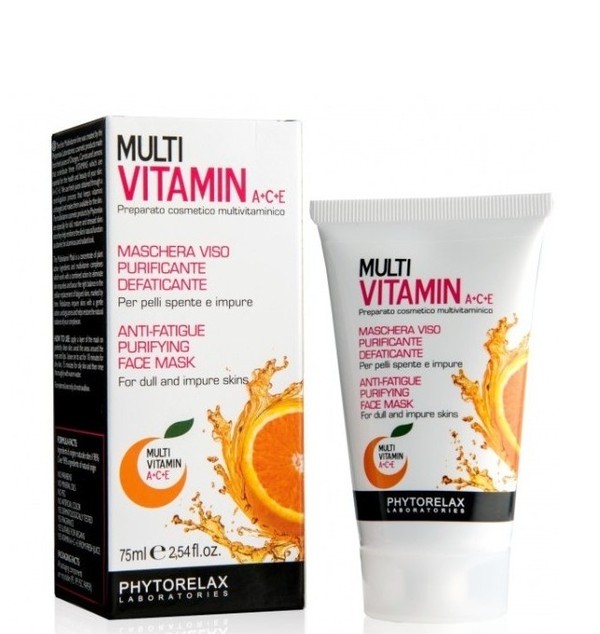 Multi Vitamin A+C+E Anti Fatigue Purifying Face Mask Oczyszczająca maseczka do twarzy