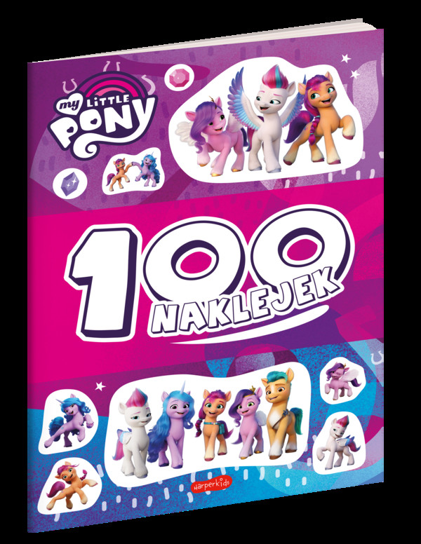 My Little Pony 100 naklejek Wydanie filmowe
