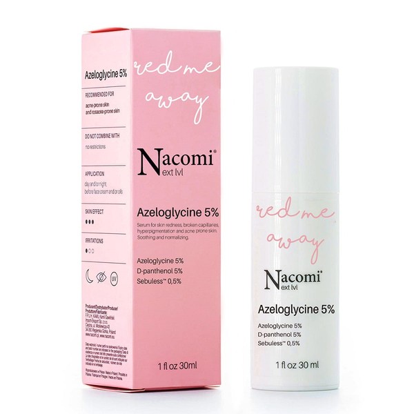 Next Level Azeloglycine 5% Kojące serum do twarzy do cery naczynkowej