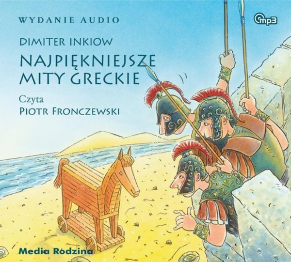 Najpiękniejsze mity greckie Audiobook CD MP3